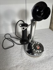 Old chrome candlestick for sale  Joliet