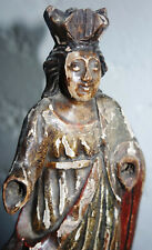 Ancienne vierge bois d'occasion  San-Nicolao