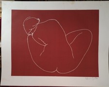 Alain bonnefoit litografia usato  Fucecchio