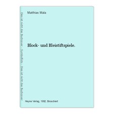 Block- und Bleistiftspiele. Mala, Matthias: comprar usado  Enviando para Brazil