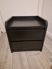 Malm black brown for sale  LONDON
