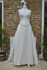 Brautkleid pronovias silber gebraucht kaufen  Wrist