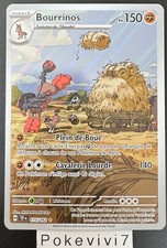 Carte Pokemon BOURRINOS 175/162 Holo EV5 Ecarlate et Violet TEF FR NEUF comprar usado  Enviando para Brazil