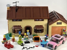 Lego Os Simpsons A Casa dos Simpsons 71006 Montado Quase Completo pls leia comprar usado  Enviando para Brazil