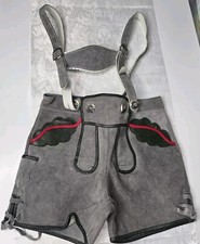 Boy lederhosen shorts for sale  San Benito