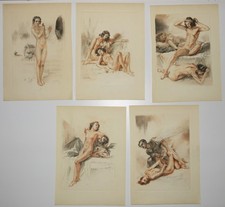Erotica réunion gravures d'occasion  Paris VI