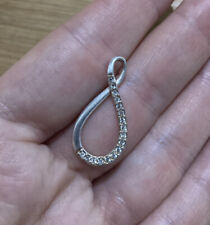 Infinity crystal sterling for sale  WARRINGTON