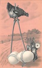 Cpa chicken stilts d'occasion  Expédié en Belgium