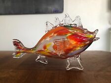 Joli poisson verre d'occasion  Châtillon-sur-Loire