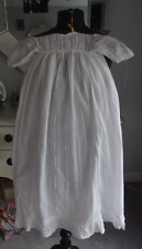 Antique embroidered baby for sale  BRIGHOUSE