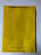 Volkswagen beetle 1200 for sale  LINCOLN