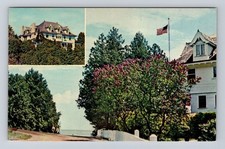 Cartão postal antigo Mackinac Island MI-Michigan, casa de verão do governador de MI comprar usado  Enviando para Brazil