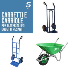 Carrelli acciaio carriole usato  Livorno