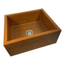 Usado, Pia de cozinha de teca poço único fina artesanal de madeira lavatório de cozinha comprar usado Usado, Pia de cozinha de teca poço único fina artesanal de madeira lavatório de cozinha comprar usado  Enviando para Brazil