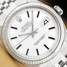 RELÓGIO MASCULINO ROLEX DATEJUST MOSTRADOR BRANCO AÇO OURO 18K com PULSEIRA JUBILEU comprar usado  Enviando para Brazil
