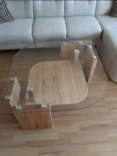 Wohnzimmertisch kernbuche mass gebraucht kaufen  Bietigheim-Bissingen