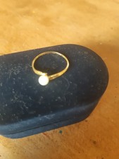 Bague 18 carats d'occasion  Moutiers-les-Mauxfaits