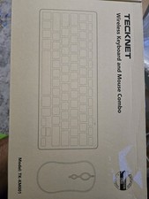 Tecknet wireless keyboard for sale  RUNCORN
