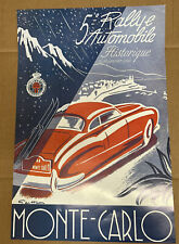 Affiche ancienne rallye d'occasion  La Colle-sur-Loup