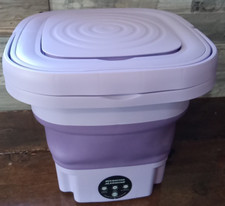 Mini máquina de lavar roupa 8L dobrável portátil esterilização máquina de secar roupa comprar usado  Enviando para Brazil