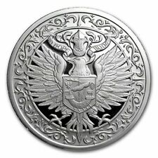 Moeda redonda de prata fina 2 oz .999 - Destiny Coin Knight: The Raven - EM ESTOQUE comprar usado  Enviando para Brazil