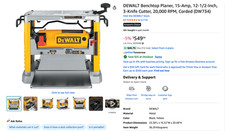 dewalt 733 planer for sale  Bulverde