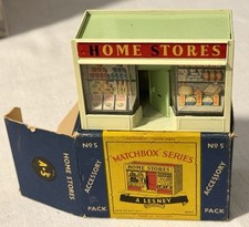 1961 Original Lesney Matchbox A5A Pacote de Acessórios Lojas Domésticas Loja Caixa C comprar usado  Enviando para Brazil
