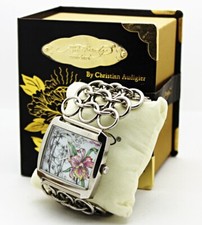 Pulseira rara Ed Hardy lince orquídea círculo triplo elos LY-OR3929 comprar usado  Enviando para Brazil
