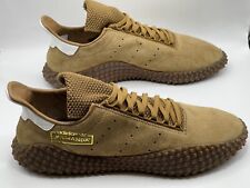 Sapato Adidas Originals Masculino Kamanda Camurça Sapatilhas EUA 13 Areias Douradas Marrom comprar usado  Enviando para Brazil
