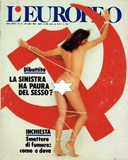 Europeo 1980 comunismo usato  Italia