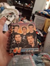 Chaveiro vintage 1999 'N Sync mini notebook comprar usado  Enviando para Brazil