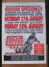 Speedway bournemouth indoor for sale  SOLIHULL