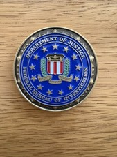 Fbi challenge coin for sale  DUMFRIES