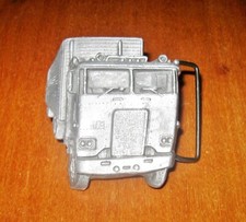 brass truckers belt buckle for sale  Alameda