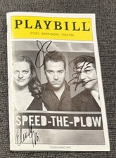 Playbill Speed-the-Plow assinado por Raul Esparza Jeremy Piven Elisabeth Moss 2008, usado comprar usado Playbill Speed-the-Plow assinado por Raul Esparza Jeremy Piven Elisabeth Moss 2008, usado comprar usado  Enviando para Brazil