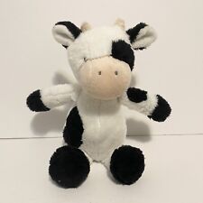 "Jersey de peluche para bebé Carter's Cow negro blanco animal de peluche Lovey 2017 9""" segunda mano  Embacar hacia Argentina