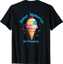 Camiseta Sweet Memories Ice Creamery comprar usado  Enviando para Brazil