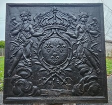 Plaque cheminée armes d'occasion  Baisieux