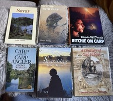 Carp fishing books for sale  MARKET DRAYTON