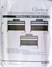Folhas de diagrama de circuito geral originais para piano digital Yamaha CLP-320 320M 320C comprar usado  Enviando para Brazil