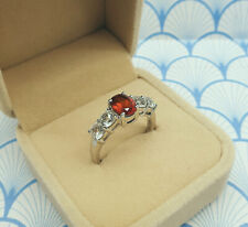 Natural red faceted for sale  SPALDING