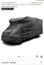 Maypole motorhome cover for sale  STONE