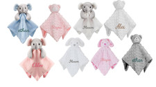 Personalized baby comforter for sale  LONDON