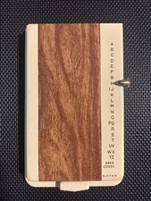 Vintage Localizador de Lista Bates Secretário Endereço Telefone-Metal Capa com Cartões E Lápis comprar usado  Enviando para Brazil