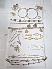 Lote de 123,2 gramas de aparência de grupo de joias utilizáveis folheada a ouro 1/20 12K GF! comprar usado Lote de 123,2 gramas de aparência de grupo de joias utilizáveis folheada a ouro 1/20 12K GF! comprar usado  Enviando para Brazil