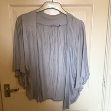 silver bolero shrug for sale  CLECKHEATON
