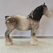 cavalo de balanço beswick cinza 818 perfeito década de 1970, usado comprar usado  Enviando para Brazil