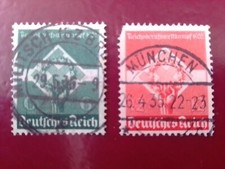 SELLOS ALEMANIA IMPERIO USADOS 1935 CONCURSO VOCACIONAL , usado comprar usado  Enviando para Brazil