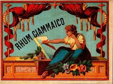 Etichetta rhum giammaico usato  Piacenza