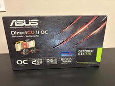 Placa de Vídeo OC ASUS GeForce GTX 770 DirectCU II (2GB GDDR5) comprar usado Placa de Vídeo OC ASUS GeForce GTX 770 DirectCU II (2GB GDDR5) comprar usado  Enviando para Brazil